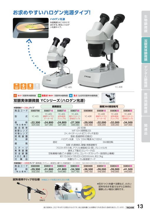 顕微鏡シリーズ2021